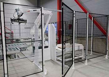 Tela de proteção para máquinas industriais Tela de proteção para máquinas industriais